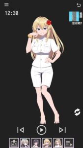 「こちら離小島防衛隊」に追加中のBGM再生機能スクショ